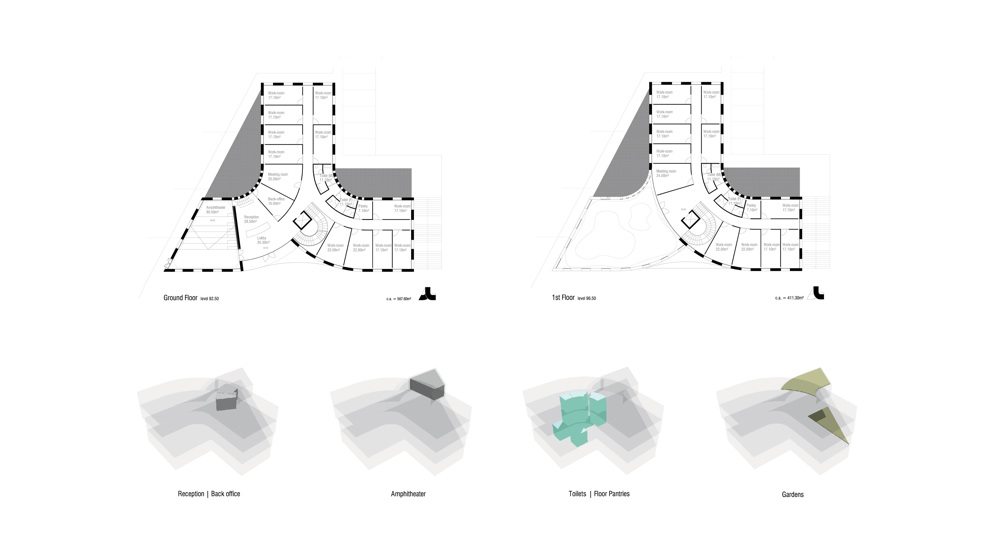 Ground floor and 1st floor